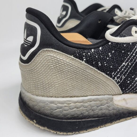 Adidas ZX ART# GV7194 1K Boost Mens Gray And White Running Shoes Size US 13  GUC